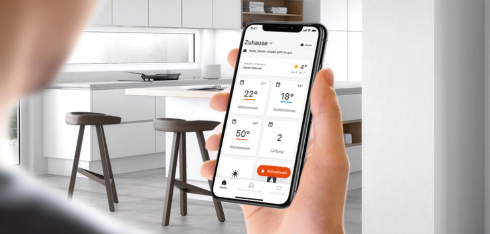 Die Viessmann ViCare App der e-op GmbH